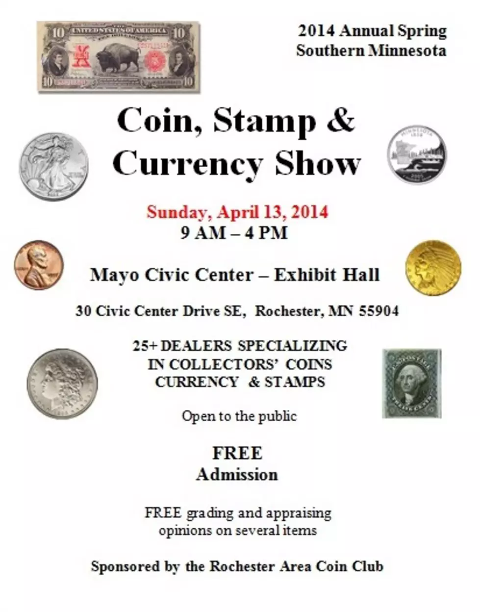 Coin, Stamp, &#038; Currency Show