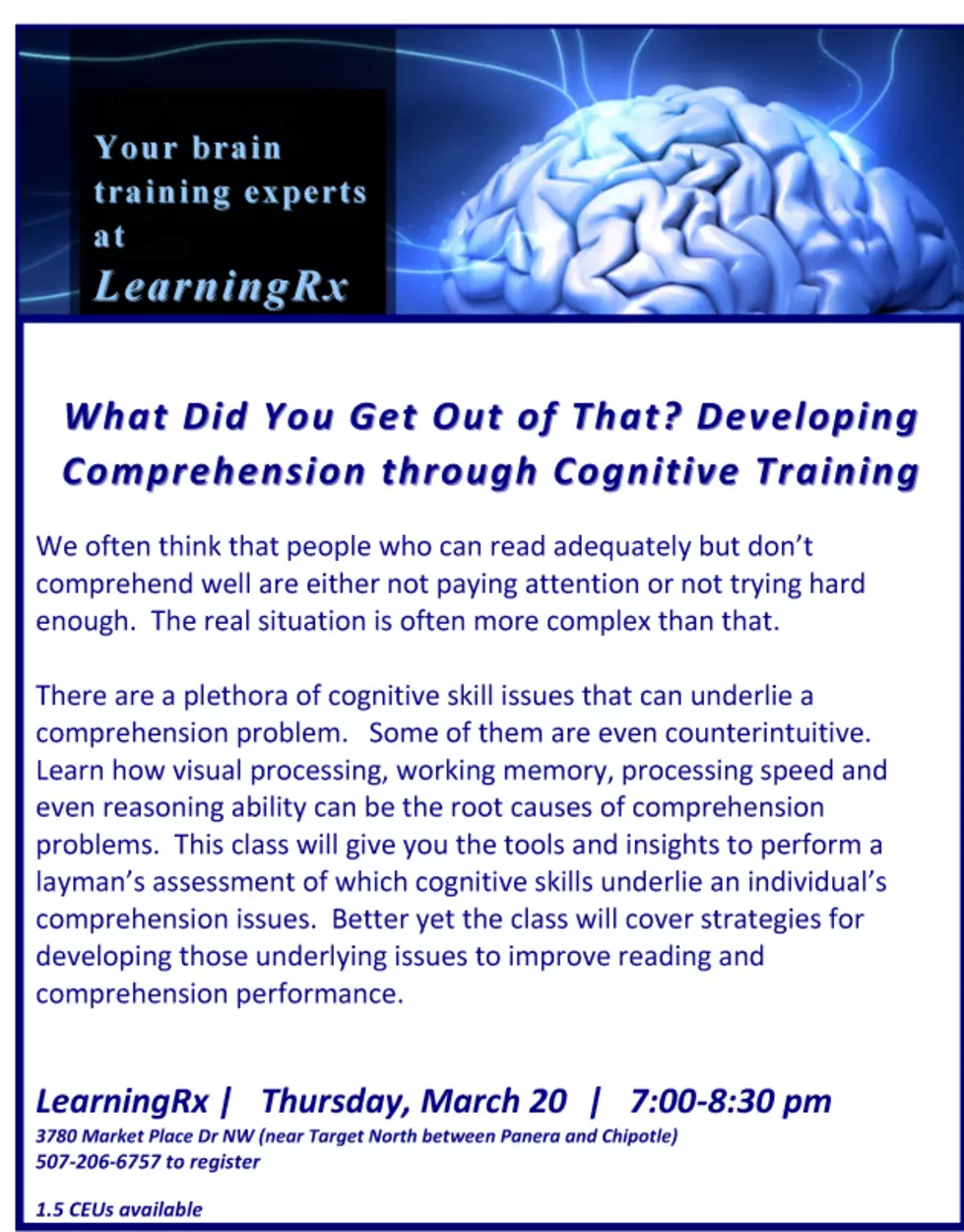 Learning RX: Cognitive Training